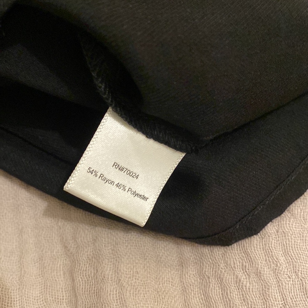 BOBI BLACK LOS ANGELES Elegant Black Women's Top. Size M - Picture 6 of 6